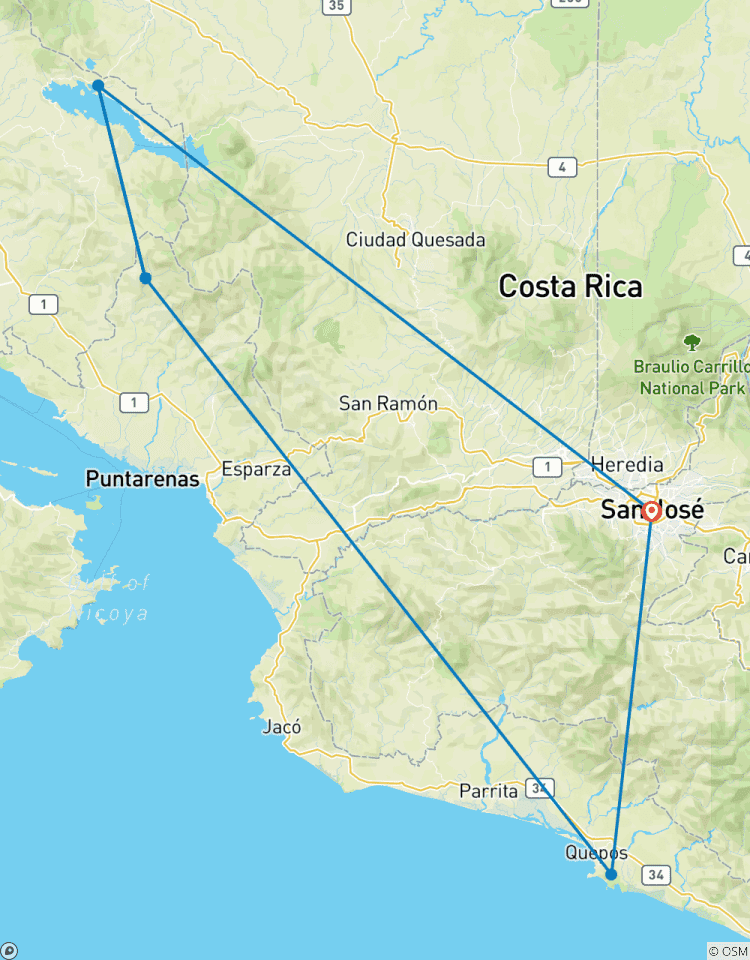 Our Costa Rican Highlights Tour