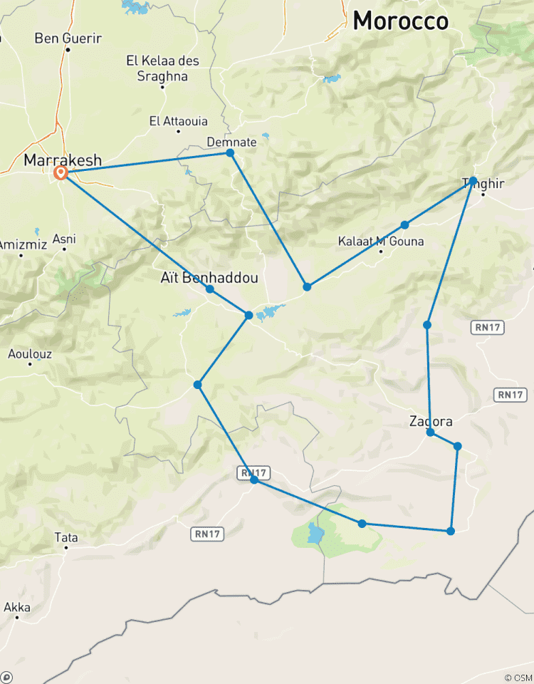 11-Day Off the Beaten Path and Erg Chigaga Desert Cultural Tour from Marrakech Tour