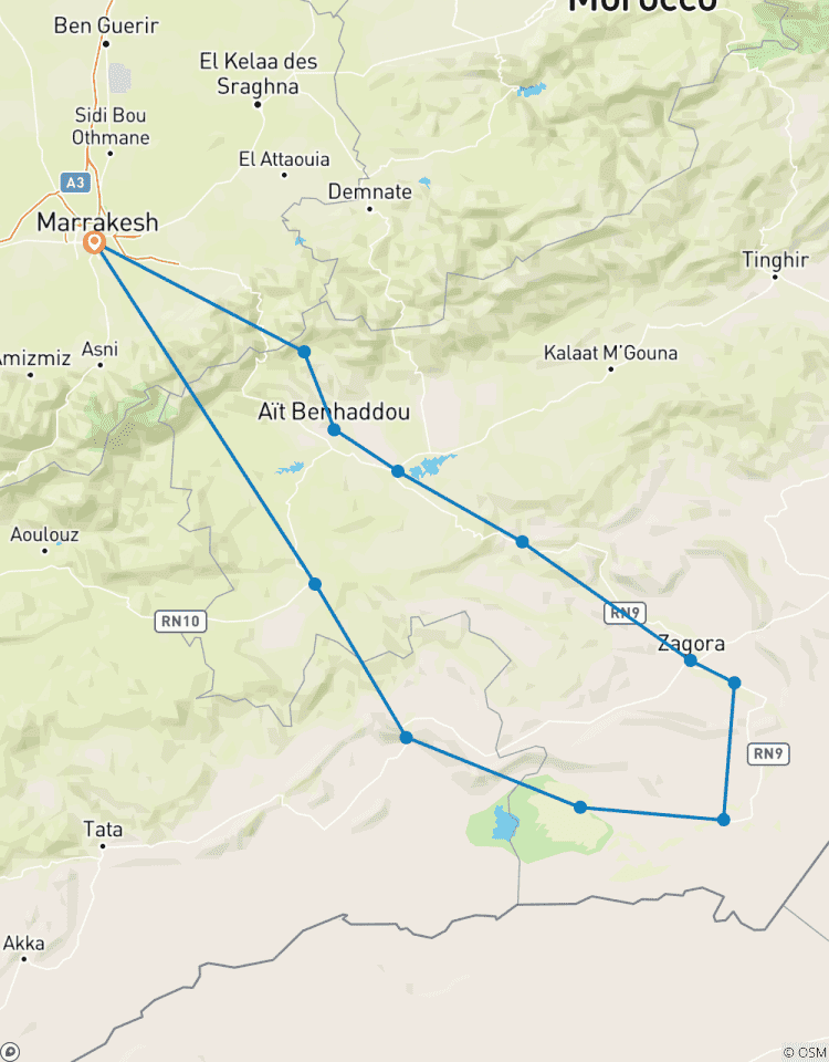 4-Days Private Desert Tour From Marrakech To Luxury Desert Camp Erg Chigaga Tour