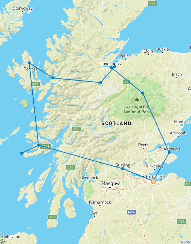 Circuito Un viaje a Escocia