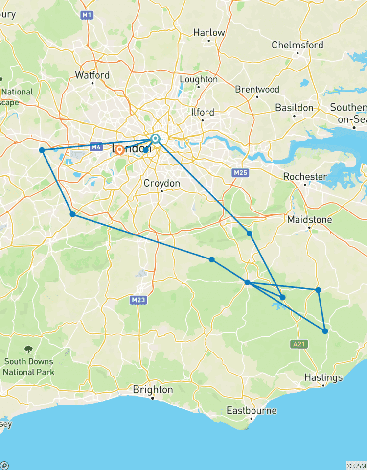 Circuito Chelsea Flower Show (dirección este) 2027