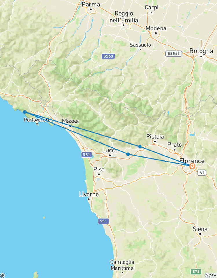 L\'âme de la Toscane et des Cinque Terre | Circuit indépendant haut de gamme avec excursions en petit groupe | 8 jours/7nuits circuit