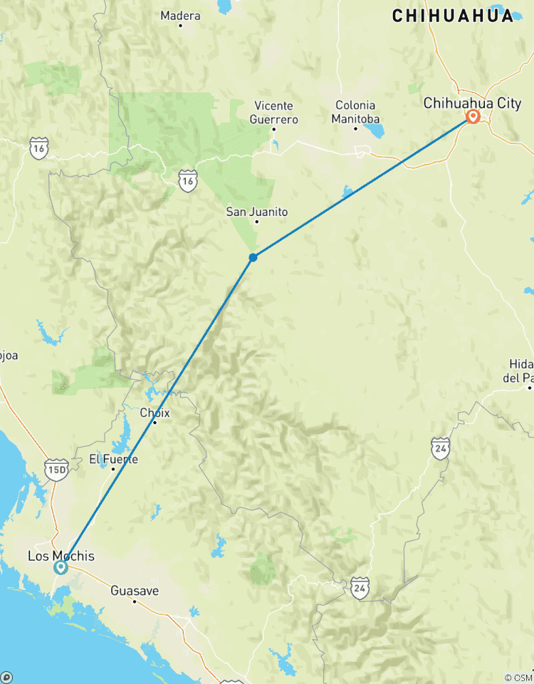 Mexico\'s Copper Canyons Tour