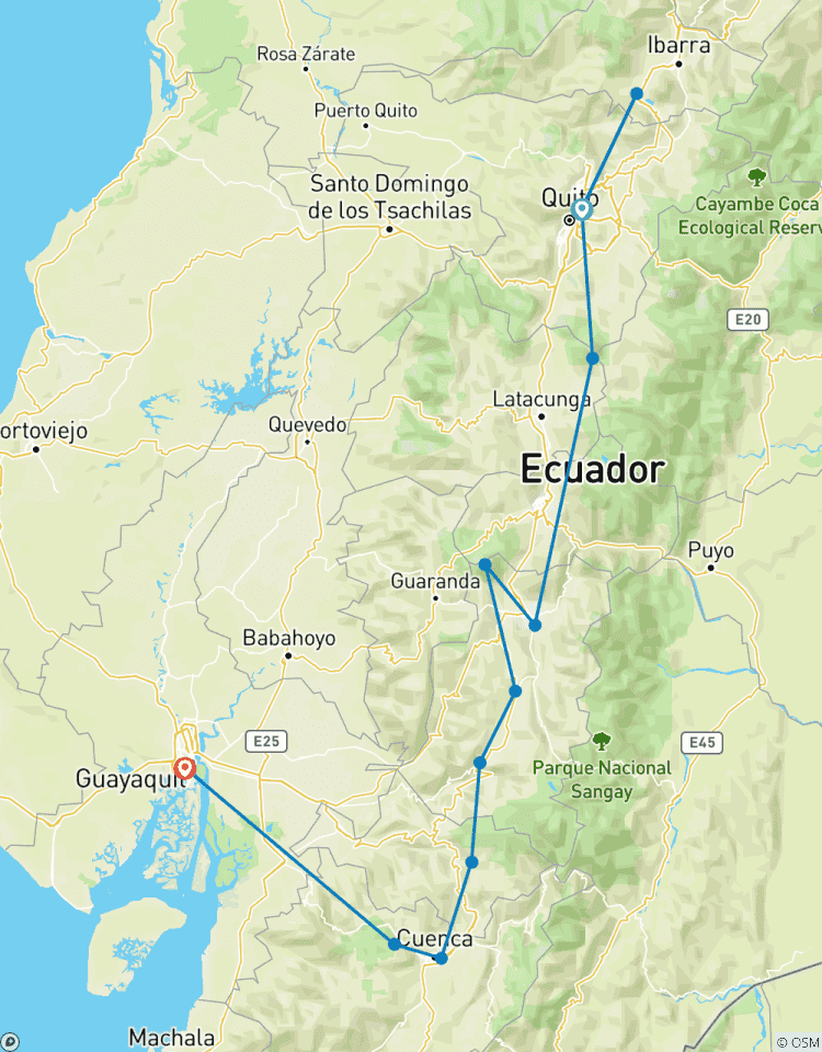 Höhepunkte Ecuadors Rundreise