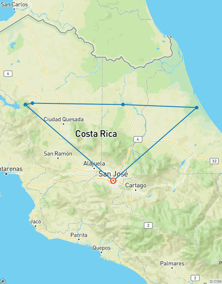 Costa Rica Highlights Rundreise