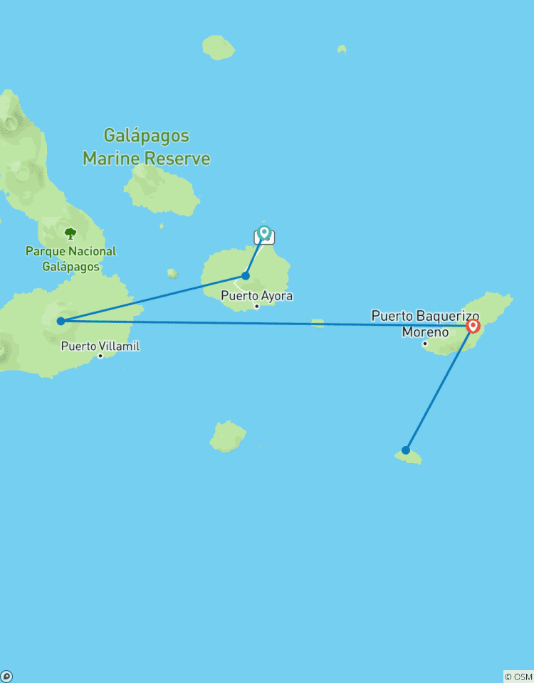 Les Galápagos aux multiples facettes circuit