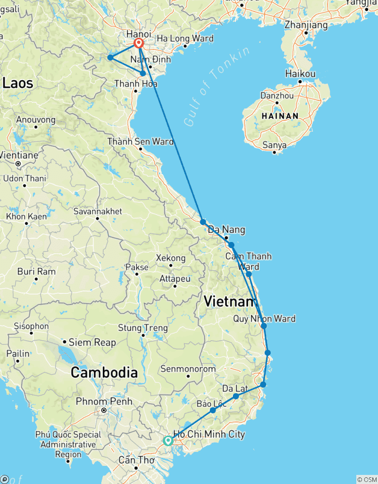 Circuito Pedalea por Vietnam de Saigón a Hanói - 17 días de aventuras y descubrimientos