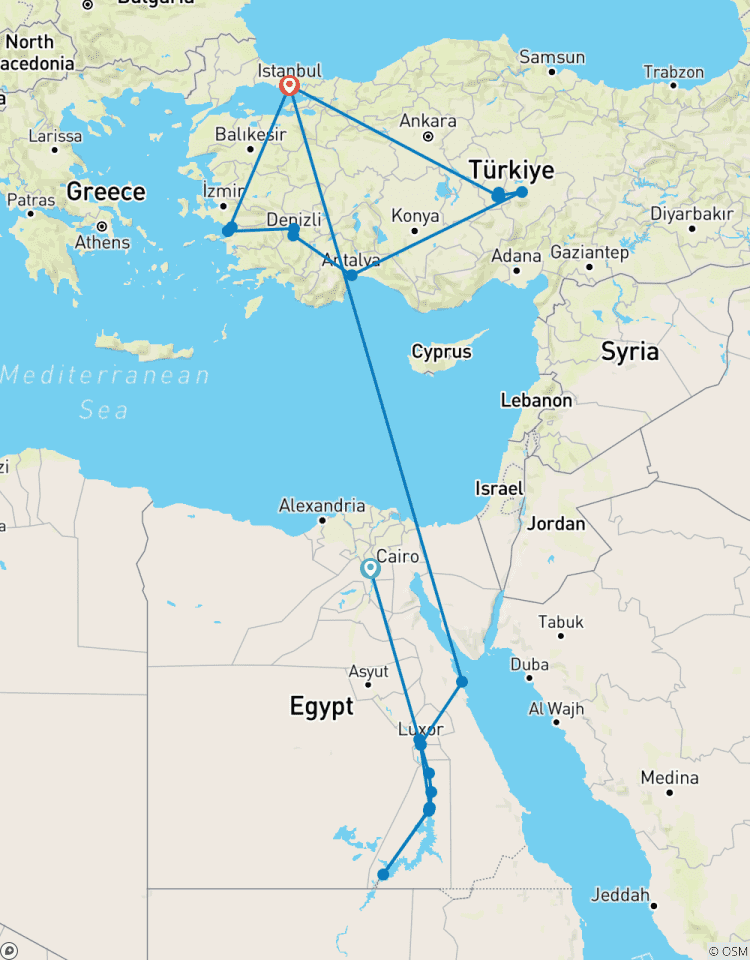 Circuito Lo mejor de Egipto y Turquía