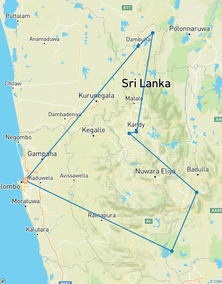 Circuito La serena Sri Lanka: Un viaje mágico de 5 días
