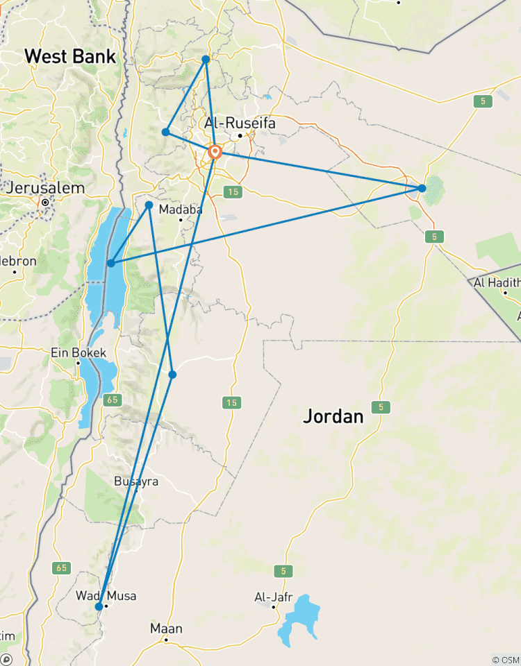 Islamitische rondreis door Jordanië (privé-reis)-rondreis