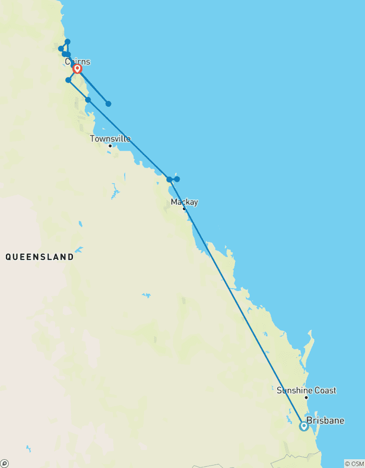 Brisbane to Daintree Rainforest - 9 Day Boutique Tour Tour