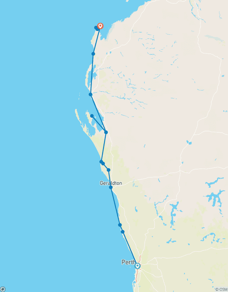 Australia’s West Coast & Ningaloo Reef – 8 Day Boutique Comfort Tour Tour