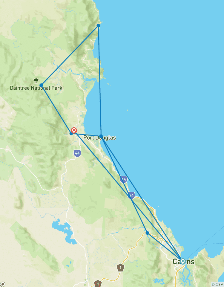 Daintree Rainforest, Cape Tribulation & Port Douglas – 3 Day Boutique Tour Tour