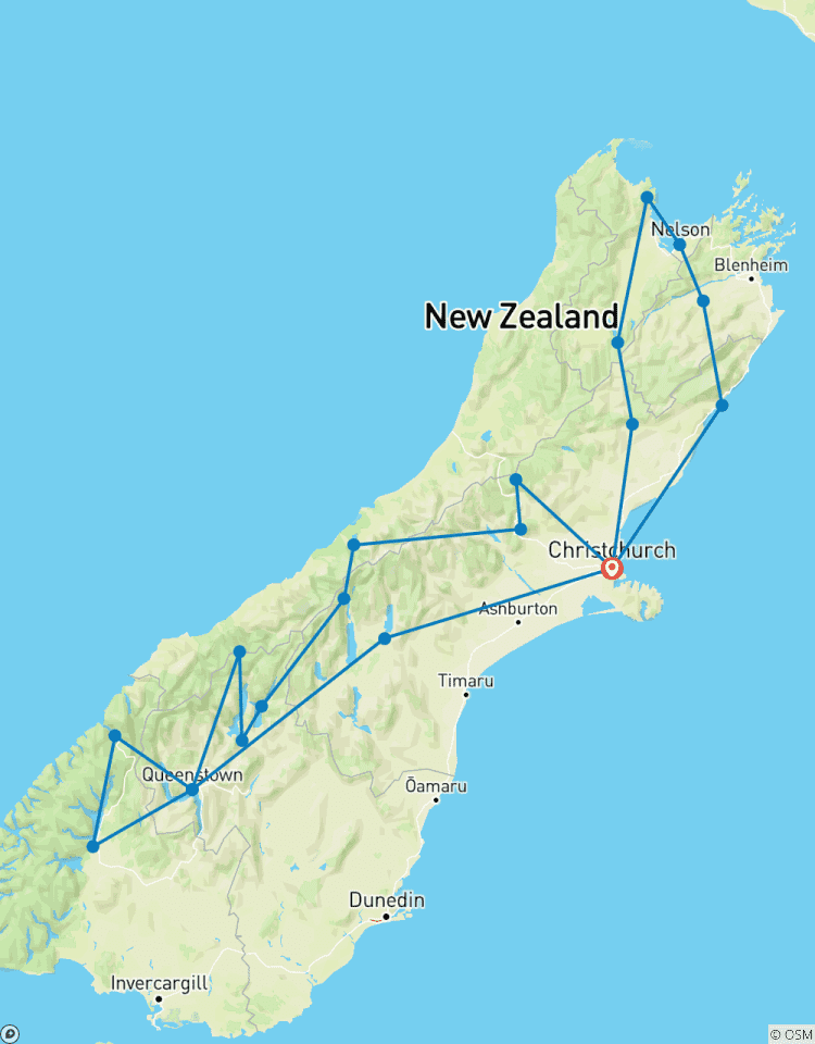 Circuito Kiwi del Sur - Viaje en grupo reducido