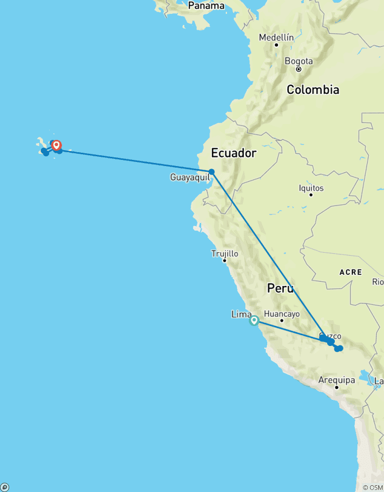 De Peruaanse Andes & de Galapagoseilanden – 14 dagen-rondreis