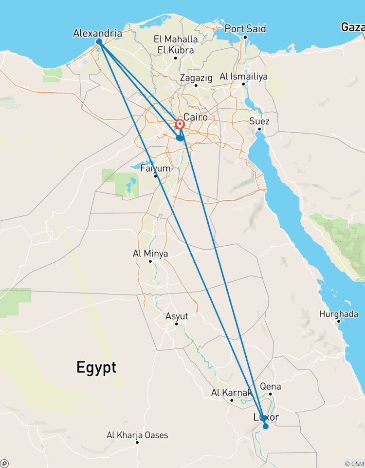 Circuito Lujosas comodidades en los hoteles en el Cairo