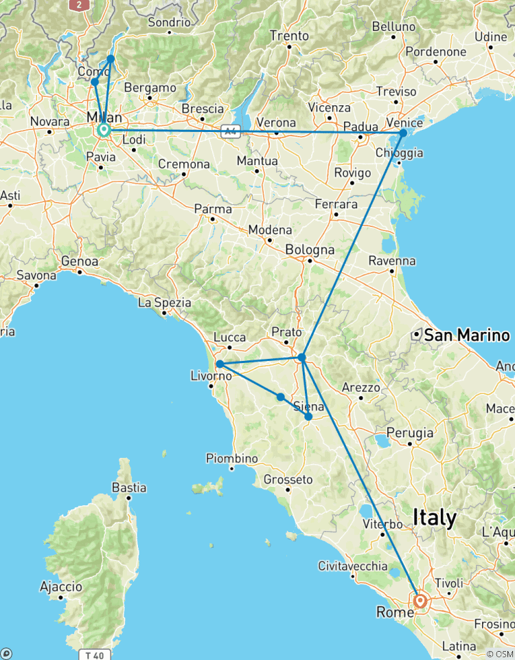 Iconic Italian Cities Tour
