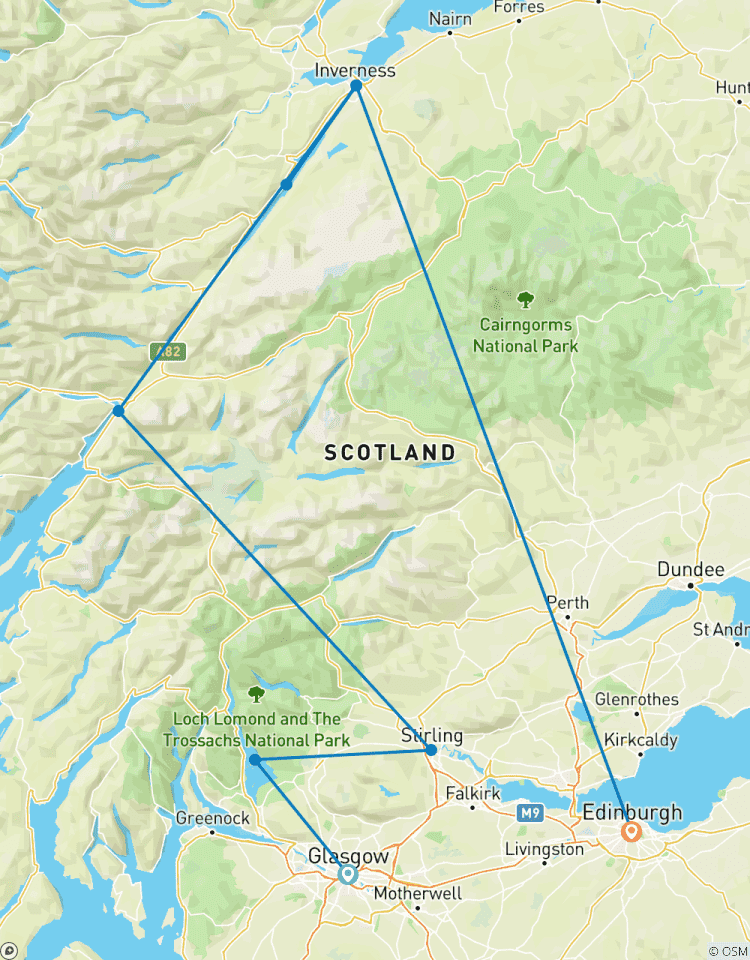 Circuito Escocia culinaria