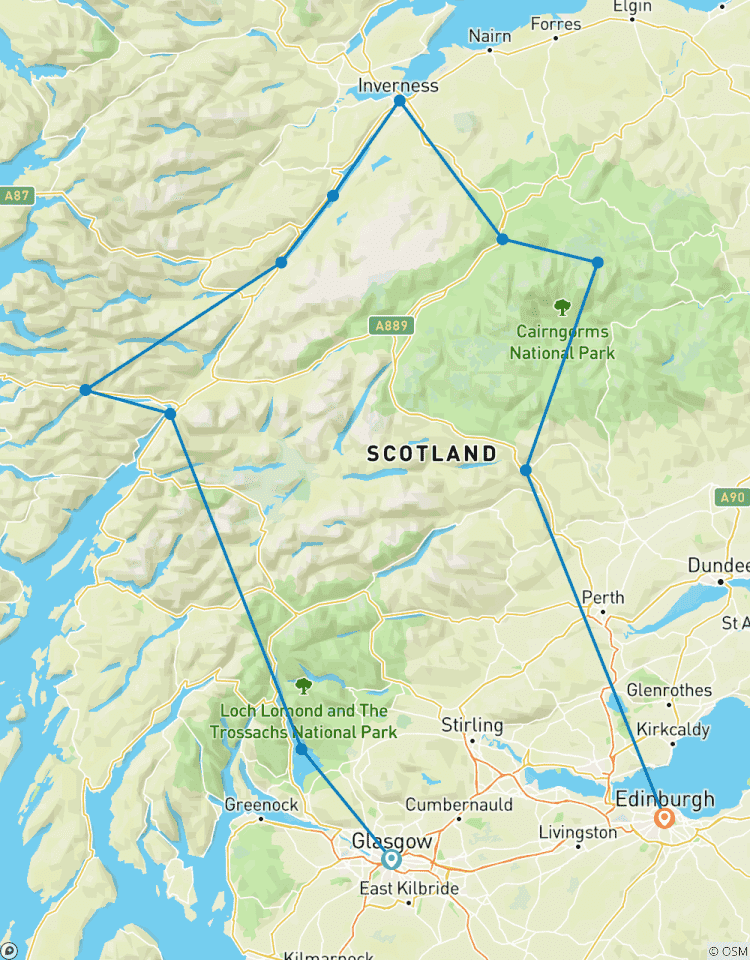 Circuito Prueba a Escocia