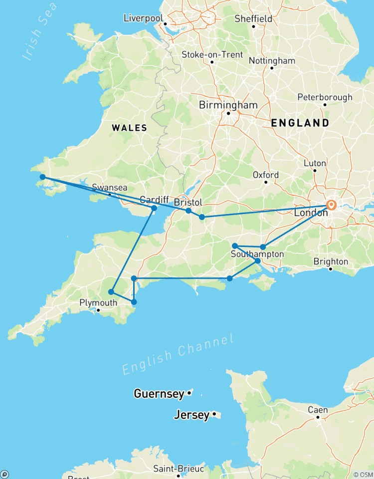 Circuito Sabor del sur de Inglaterra y Gales
