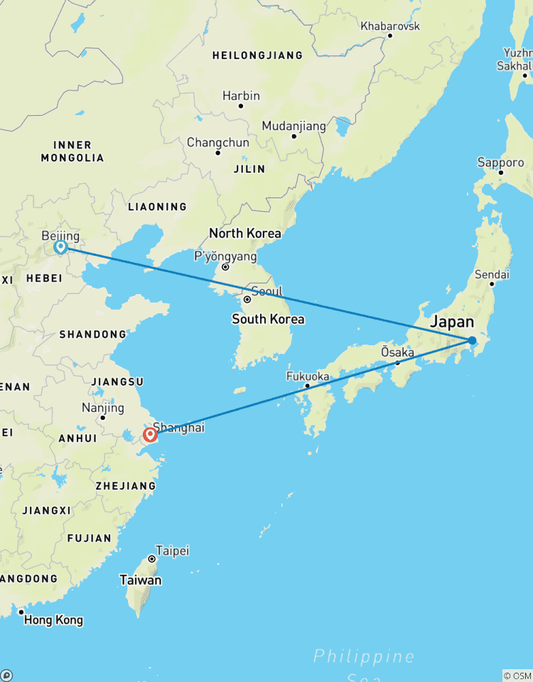 Circuito Viaje de ida y vuelta a las principales metrópolis de Asia