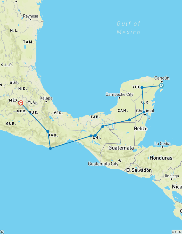 South Mexico Wonders, Day of the Dead Edition Tour