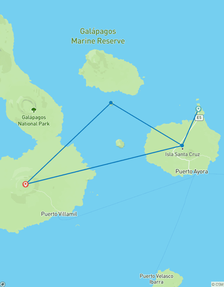 Circuito Darwin Yate Crucero económico 5 días