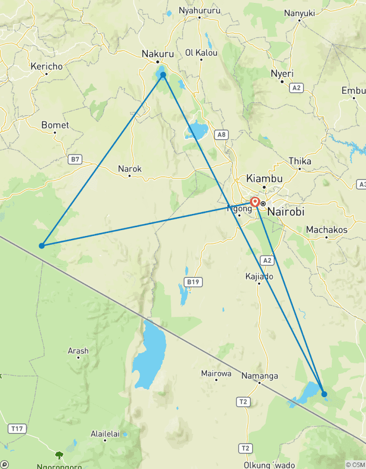 Circuito Kenia - 7 días con safari clásico