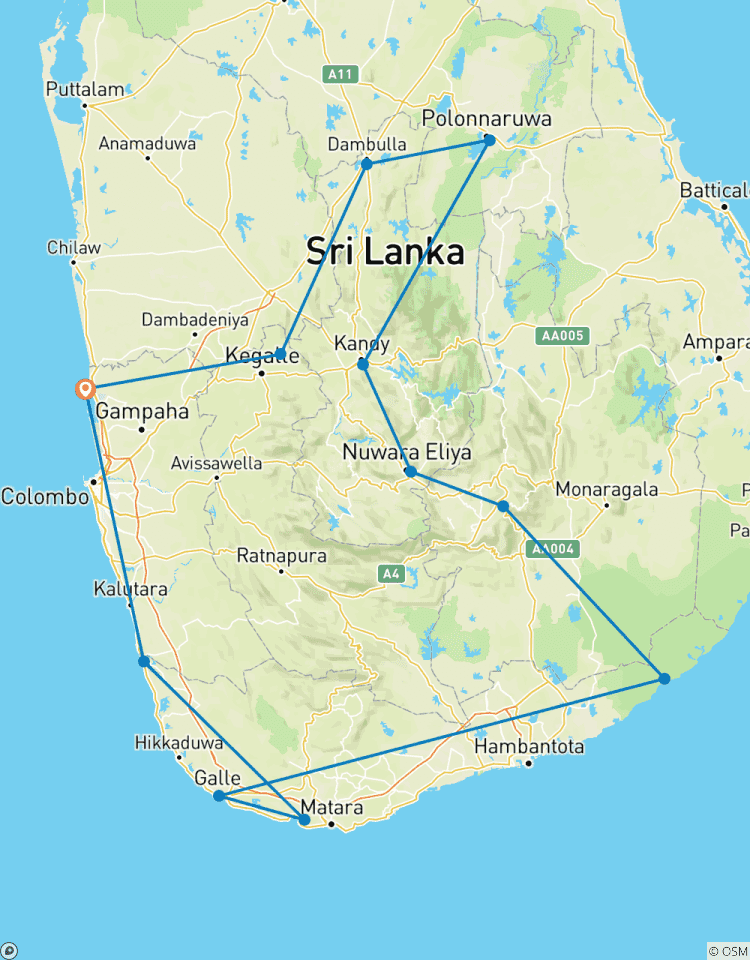 Voyage au Sri Lanka circuit