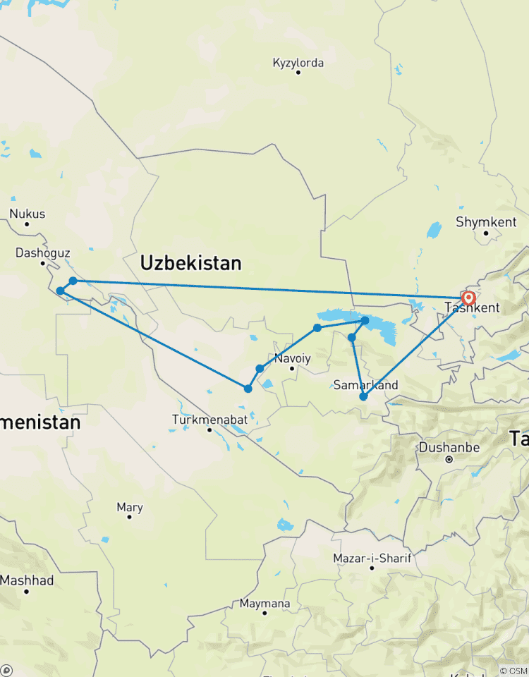 Usbekistan - 11 Tage Abenteuer an der Seidenstraße (11 Tage) Rundreise
