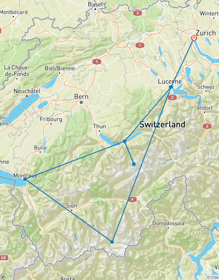 Le Swiss Express circuit
