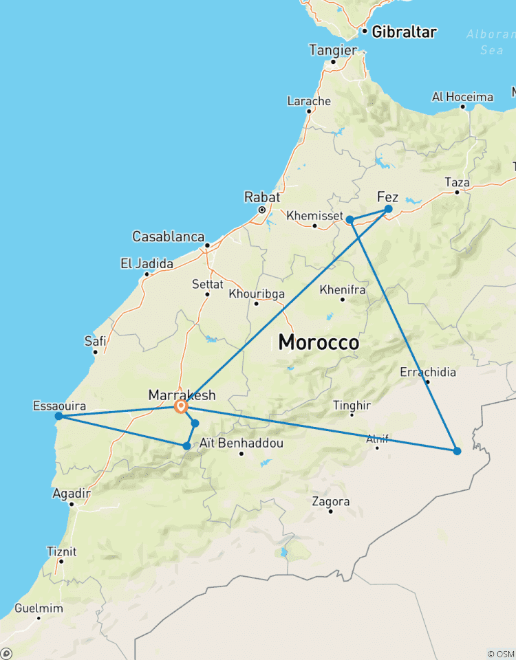 Les délices du Maroc : Un voyage culturel circuit