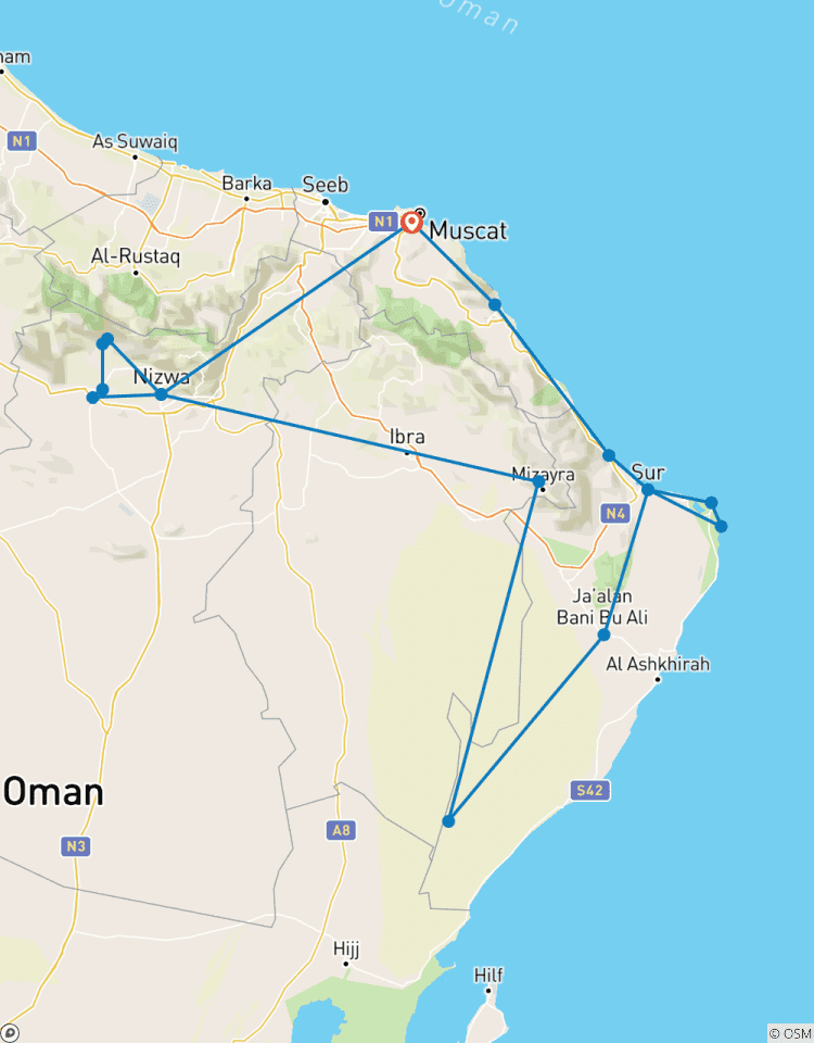 Découvrez le sultanat d\'Oman - Circuit en autotour circuit