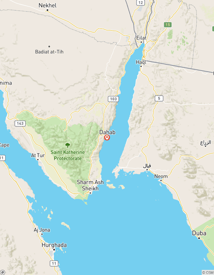 Ras Abu Galum et Blue Laguoon circuit