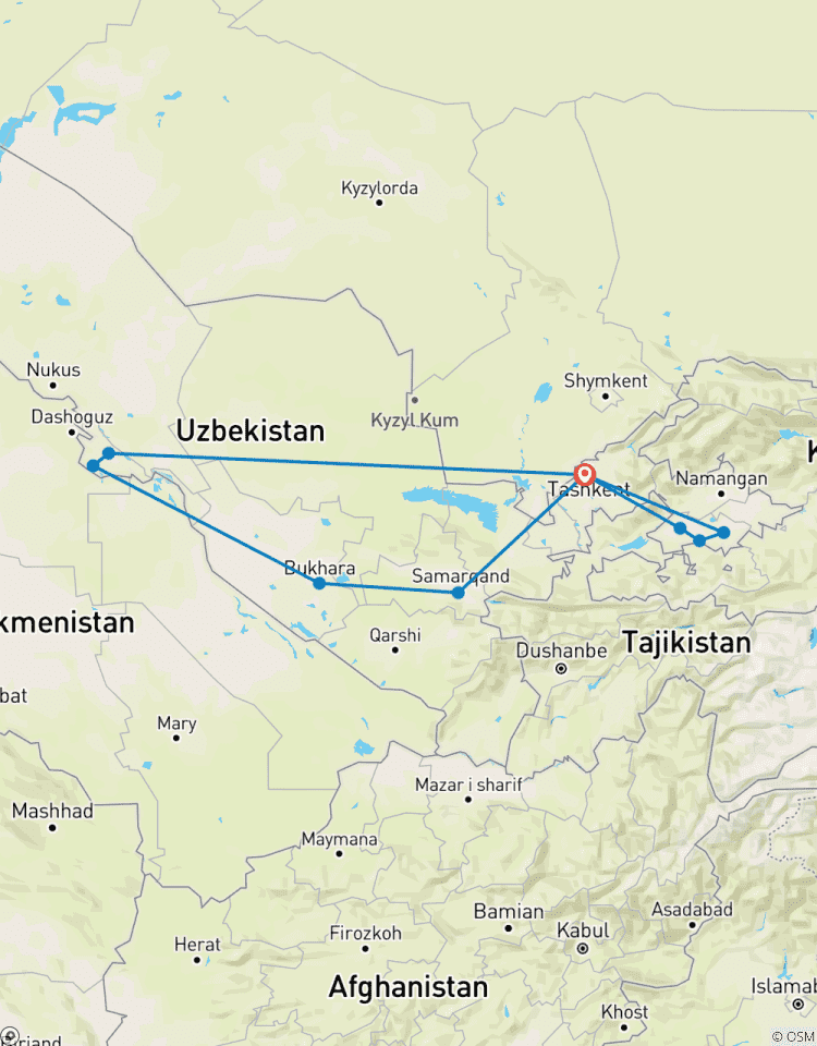 Usbekistan entdecken – Kulturreise zwischen Chiwa und Samarkand (inkl Flug) Rundreise