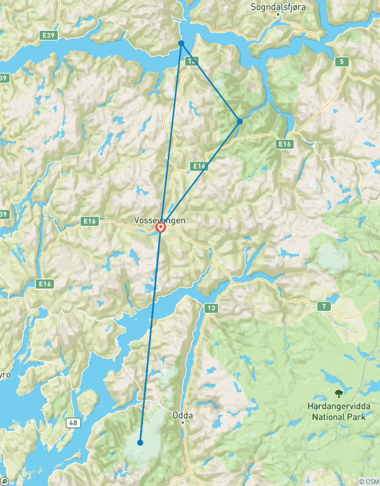 5-days Fjord Norway Adventure Package Tour