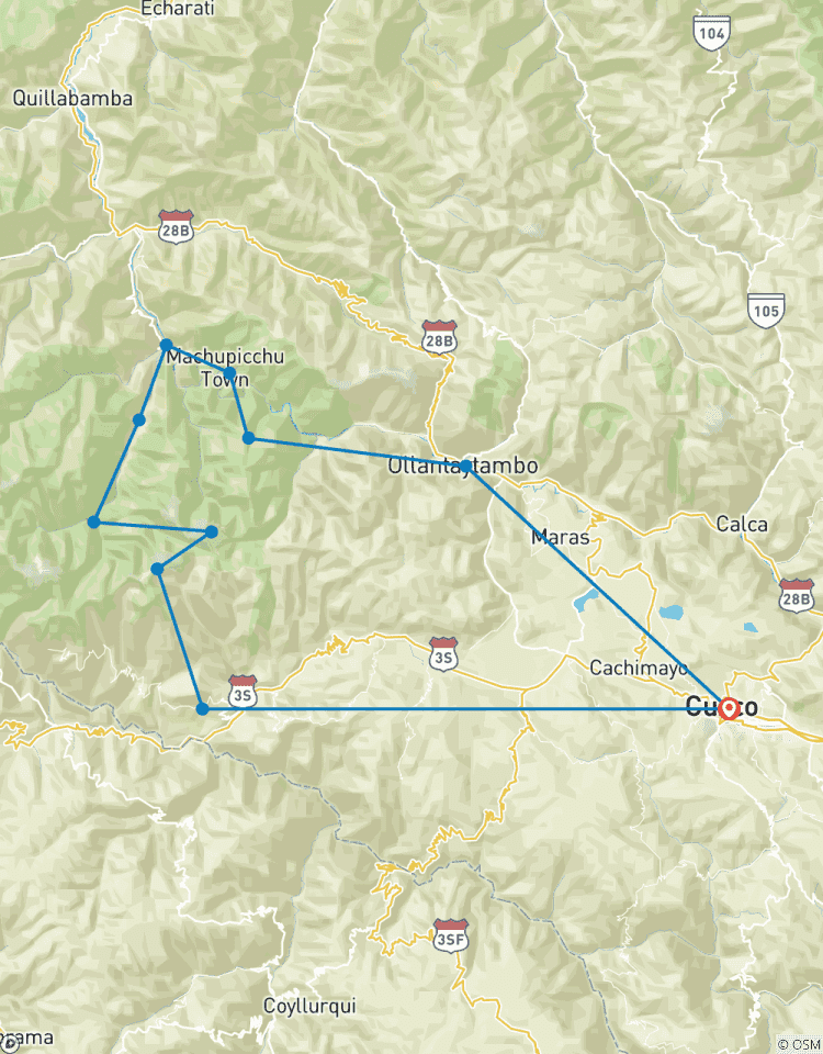 Le trek classique du Salkantay vers le Machu Picchu - 5 jours / 4 nuits circuit