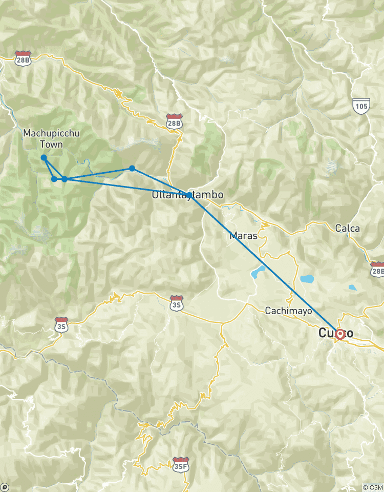 Klassischer Inka-Pfad nach Machu Picchu - 4 Tage , 3 Nächte Rundreise