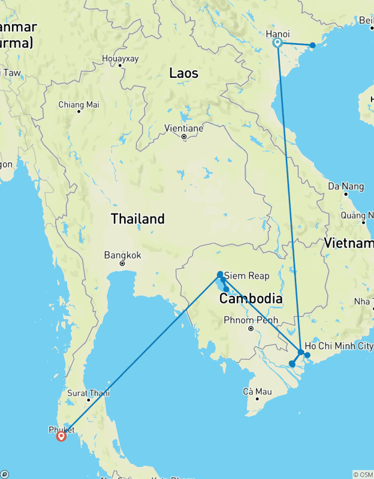 Découvrez le Vietnam et le Cambodge - 12 jours circuit