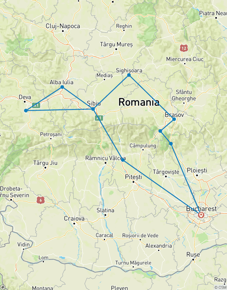 Transylvania Highlights & Dracula Castle – 4-Day Small Group Tour including Transfagarasan Road from Bucharest Tour