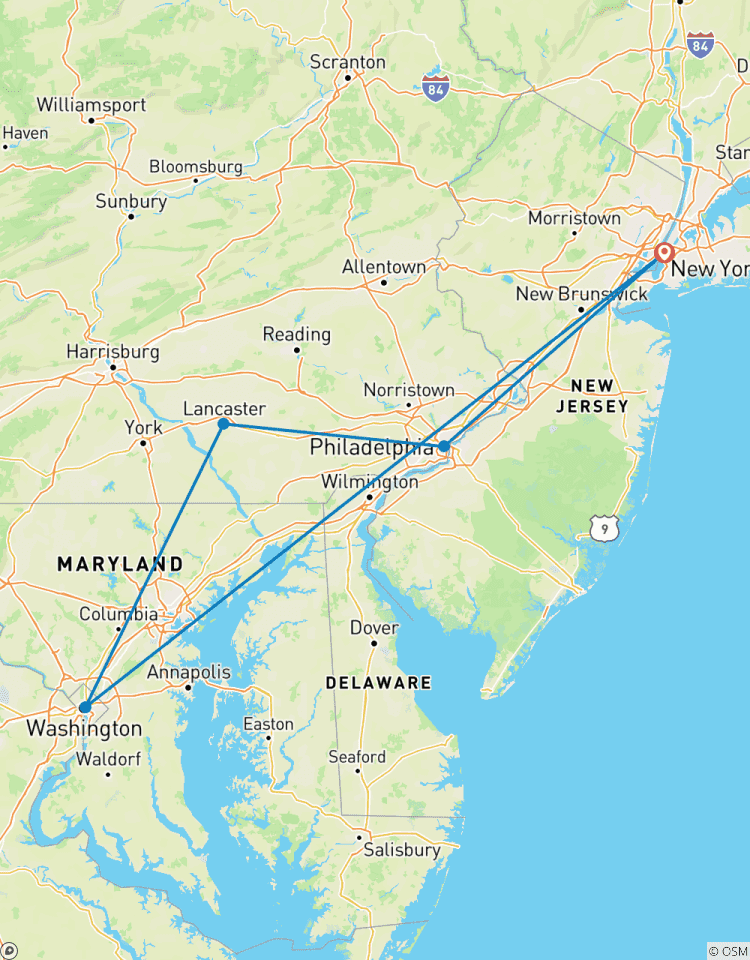 USA: Philadelphia, Washington DC und Amish Country - 2 Tage Rundreise