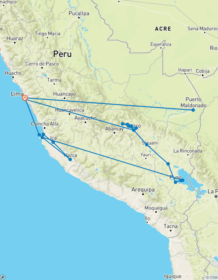 Terre des Incas (Amazonie péruvienne) circuit