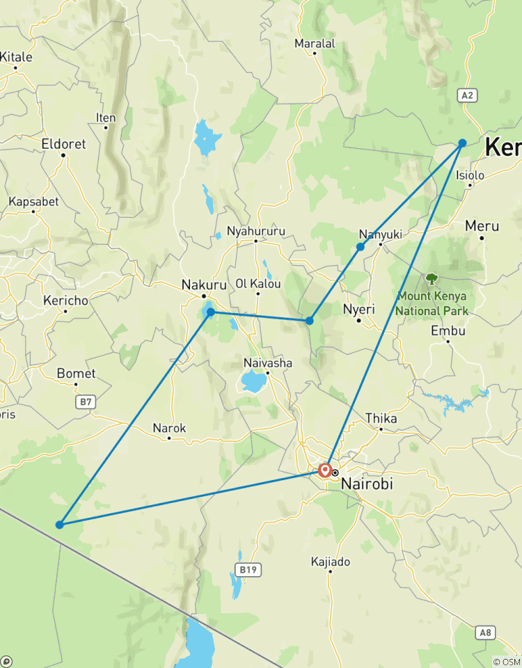 Circuito Safari de expedición a Kenia