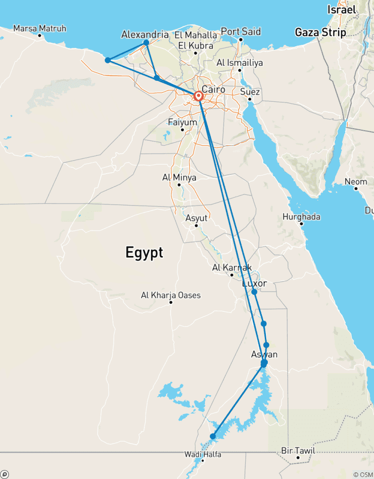 Circuito Desvelando los tesoros ocultos de Egipto