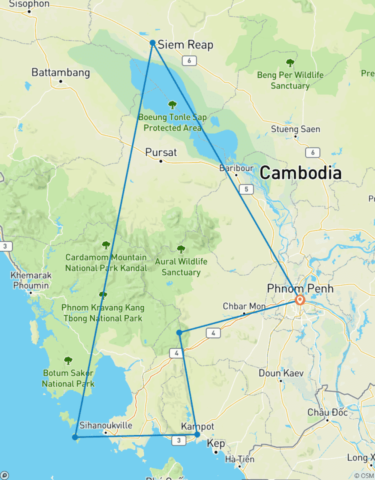 Kambodscha Abenteuer Rundreise