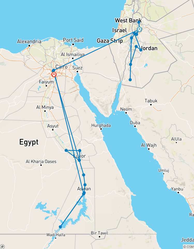 Jordanien, Ägypten & Nilkreuzfahrt: Das ultimative Familienabenteuer Rundreise