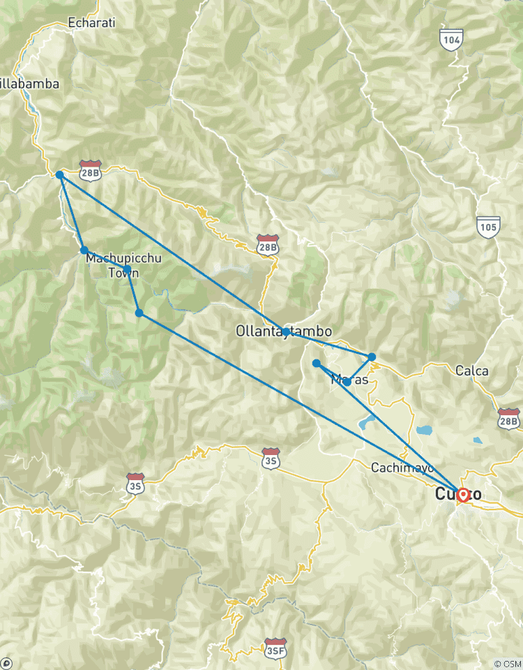 Circuito Inca Ruta por la Jungla a Machu Picchu 7 Días