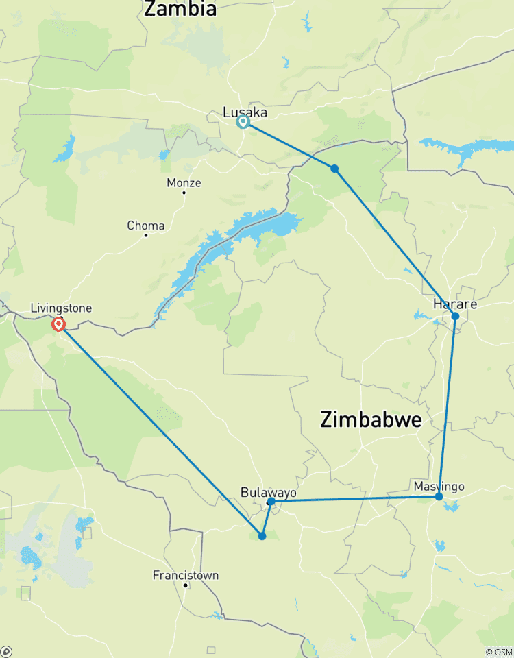 Simbabwe: Erkundung der 5 UNESCO-Welterbestätten - 11 Tage Rundreise