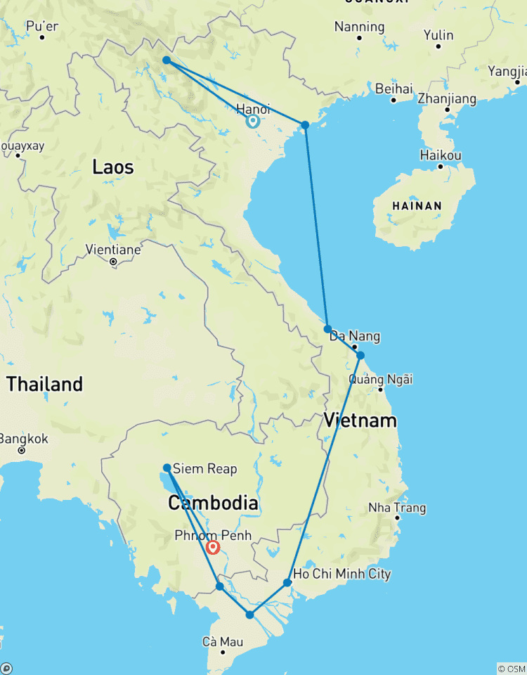Indrukwekkend Vietnam & Cambodja – 23 dagen-rondreis