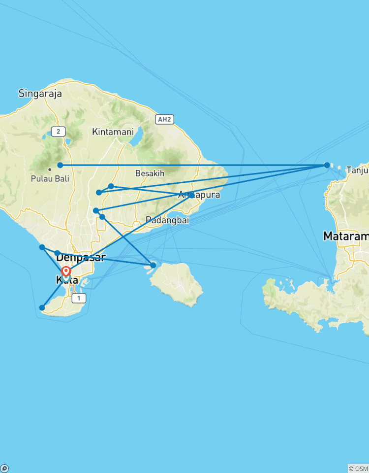 Backpacking Bali (18 days) Tour